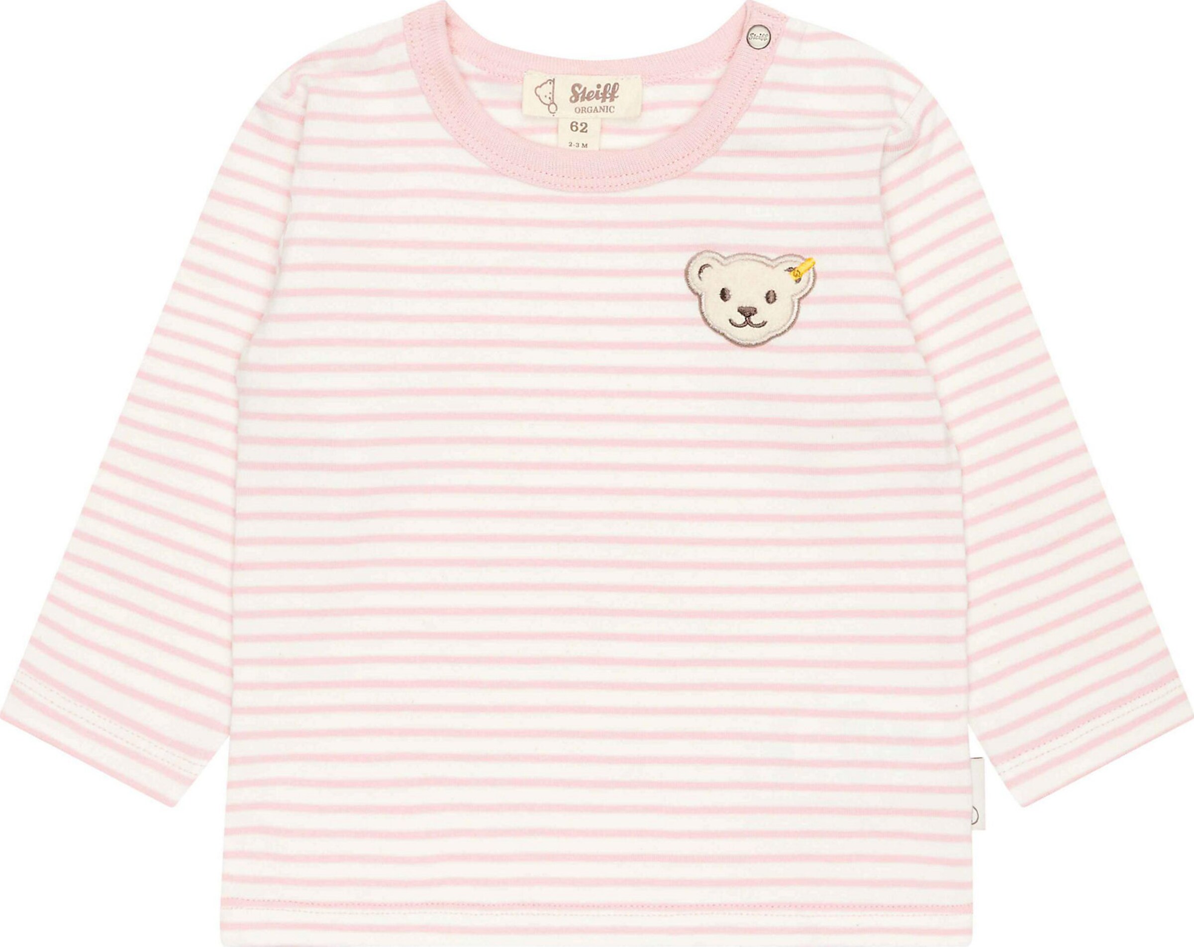 T-Shirt Steiff Collection en rose : devant