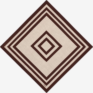 Foulard Boggi Milano en beige : devant