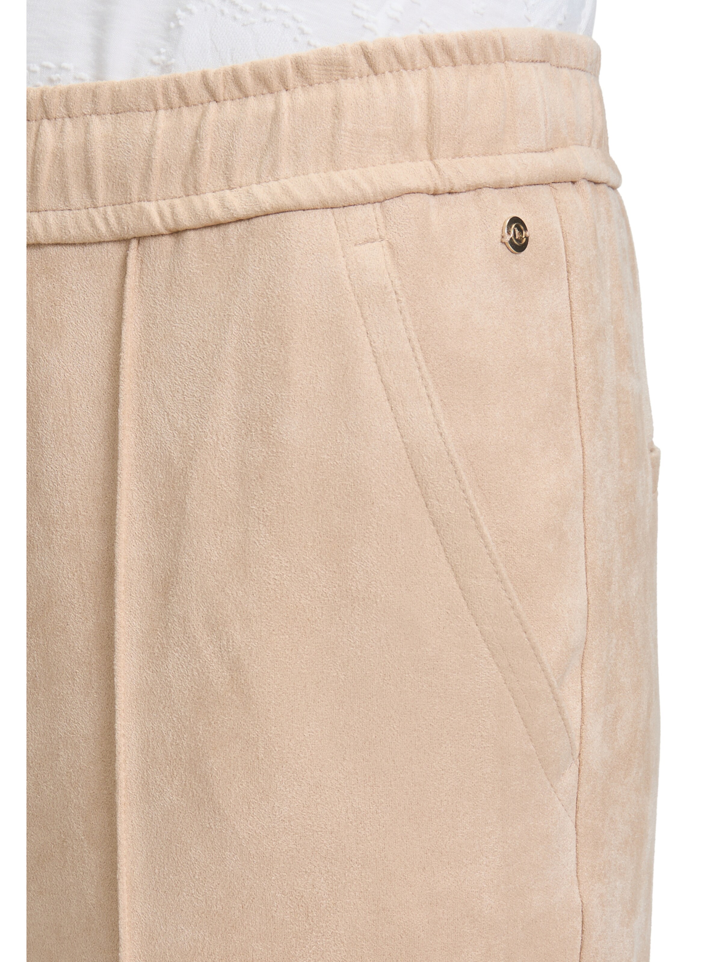 Slimfit Pantaloni di Betty & Co in beige