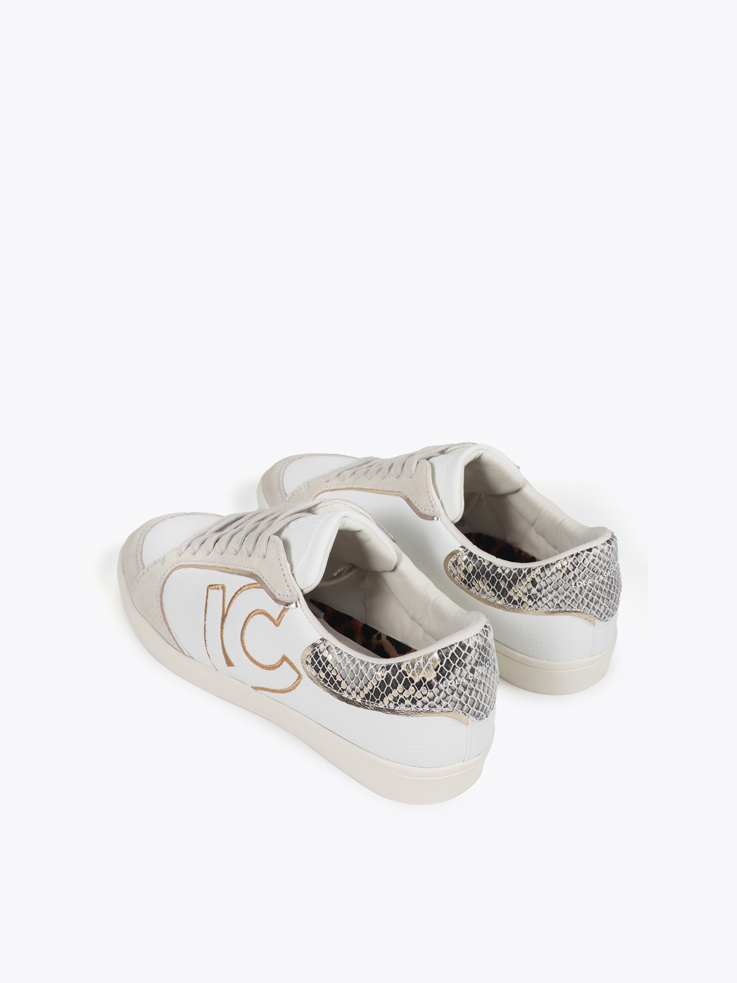 Baskets basses Lola Casademunt en blanc