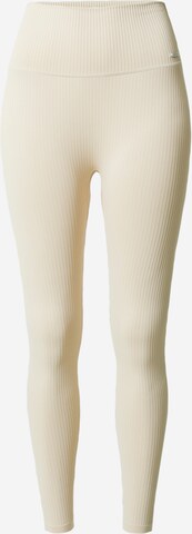 Pantalon de sport aim'n en beige : devant