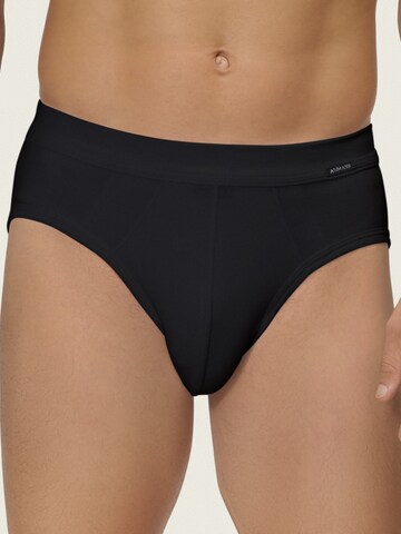 Ammann Slip ' 181 Feinripp ' in Black