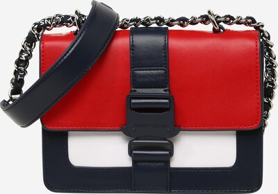 Geantă de umăr Tommy Jeans pe albastru închis / roșu / alb, Vizualizare produs