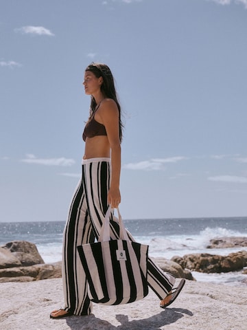 Wide Leg Pantalon Next en noir