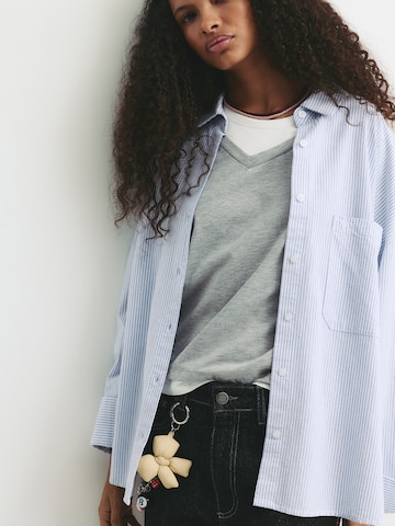 Pull&Bear Blouse 'PACIFIC' in Blue