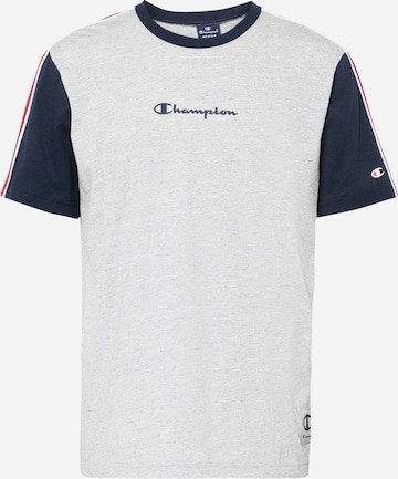 Champion Authentic Athletic Apparel Λειτουργικό μπλουζάκι σε γκρι: μπροστά