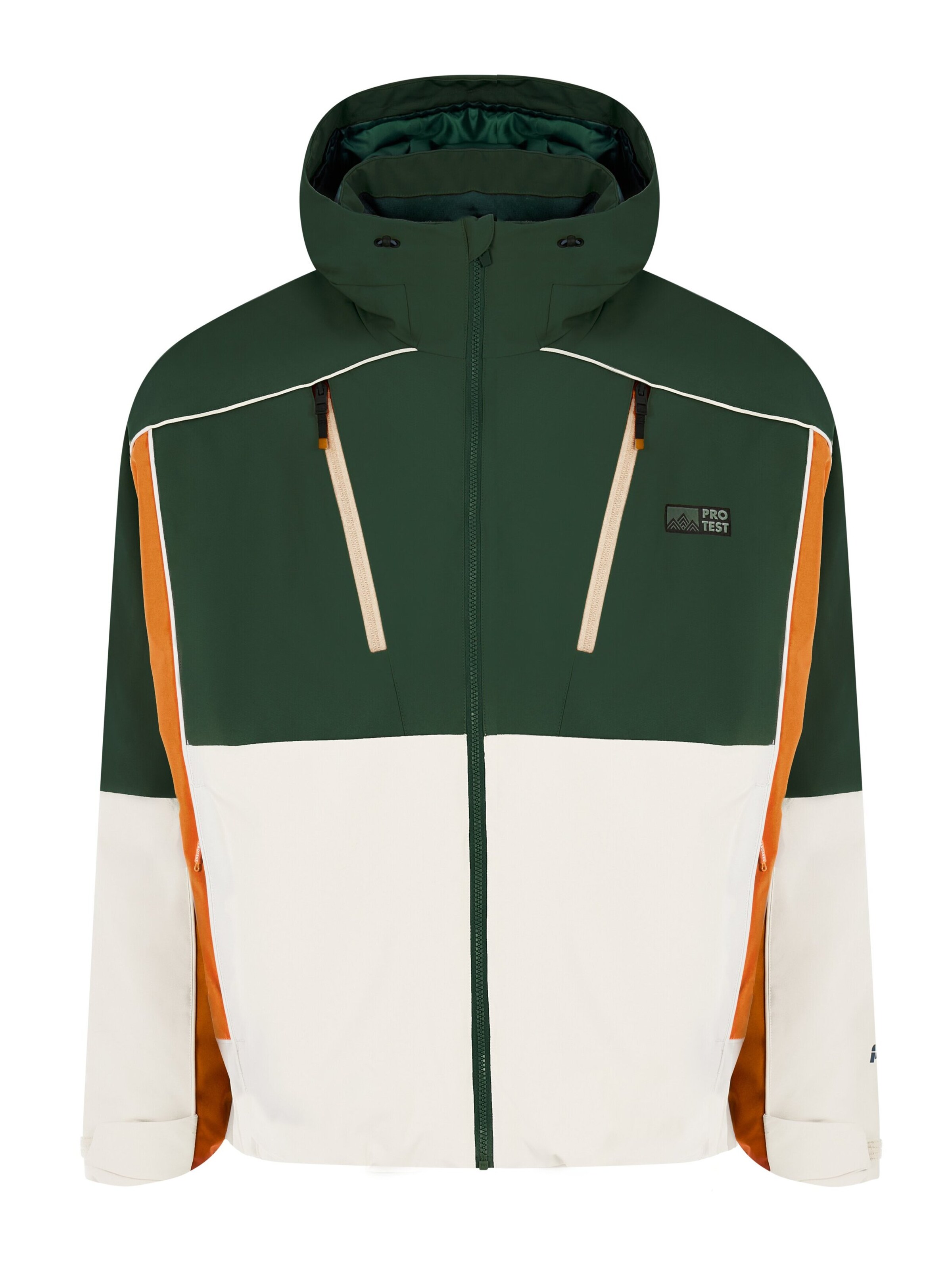 PROTEST Athletic Jacket 'PRTElgin' in Green: front