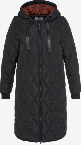 TAMARIS Winter Coat in Black: front