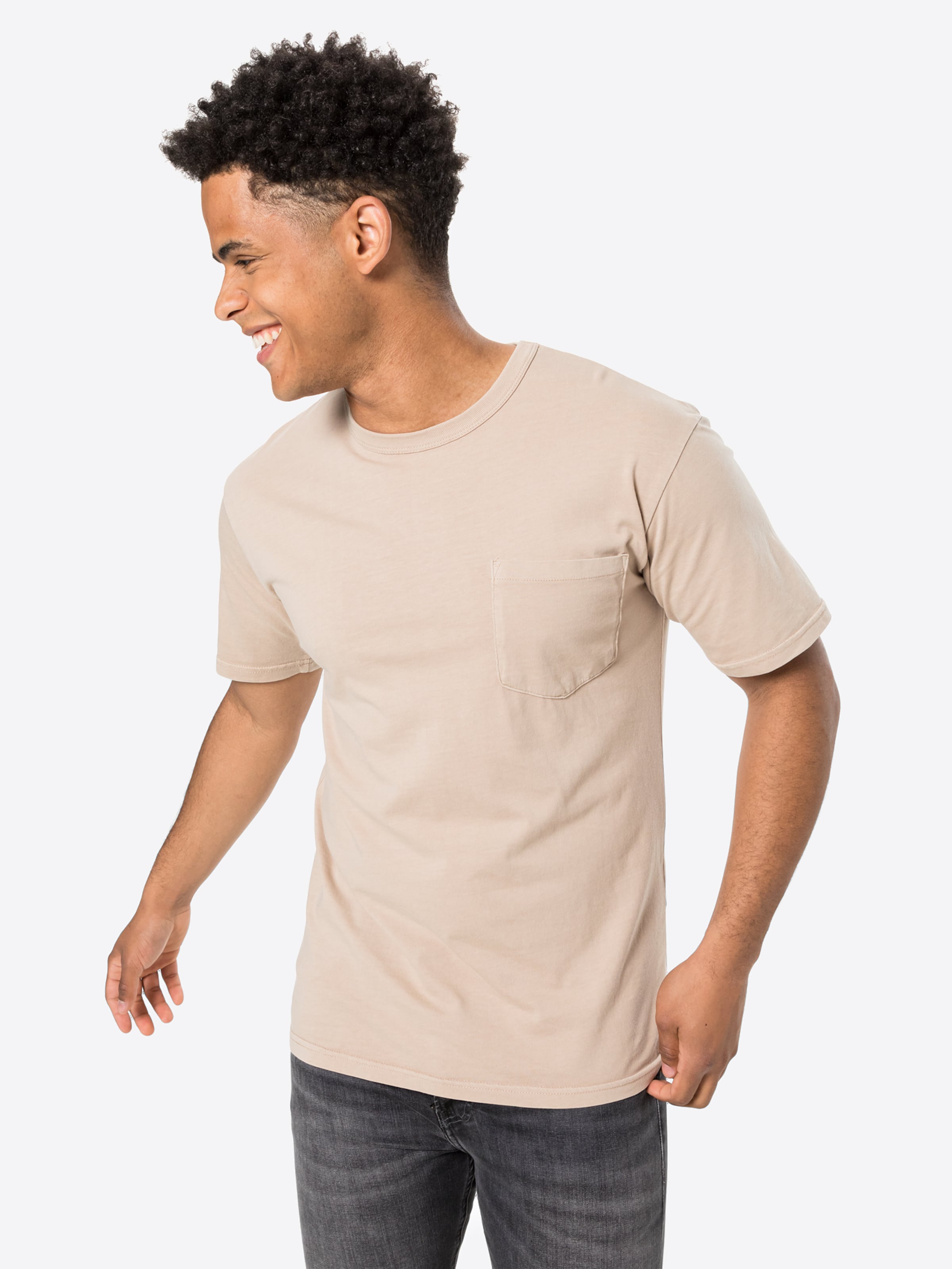 Männer Shirts minimum Shirt 'HARIS' in Beige - DW04886
