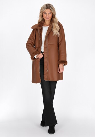 Manteau d’hiver usha FESTIVAL en marron
