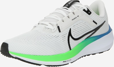 NIKE Running shoe 'Air Zoom Pegasus 40' in Blue / Green / Black / White, Item view