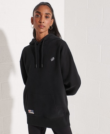 Superdry Sweatshirt in Schwarz: predná strana