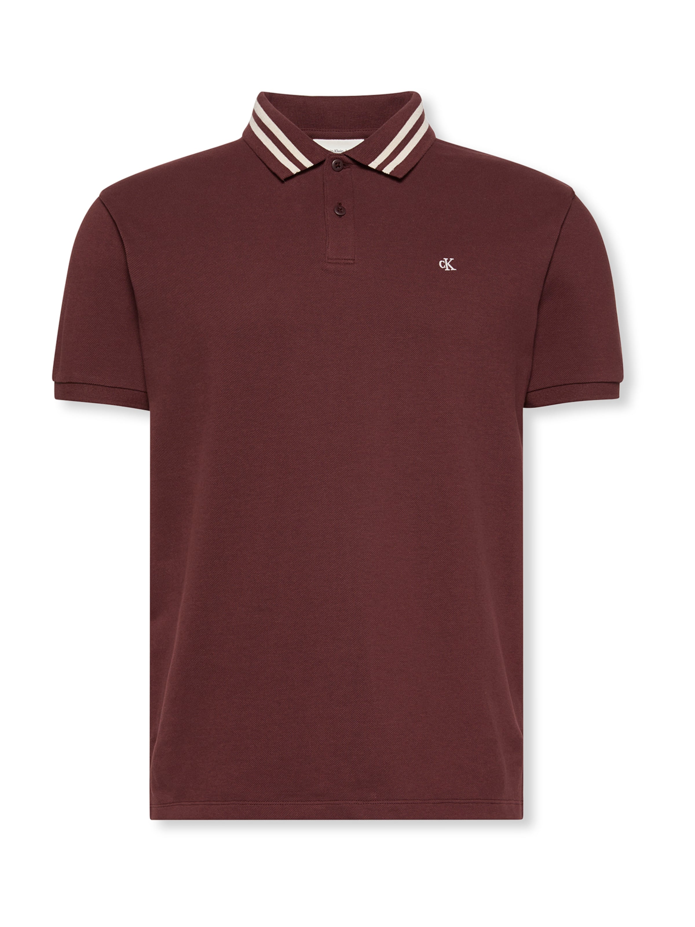 T-Shirt Calvin Klein Jeans en marron : devant