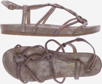 Alma En Pena Sandals & High-Heeled Sandals in 39 in Beige: front