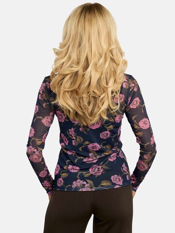 Liberte Essentiel - Top ' MESH ' en azul