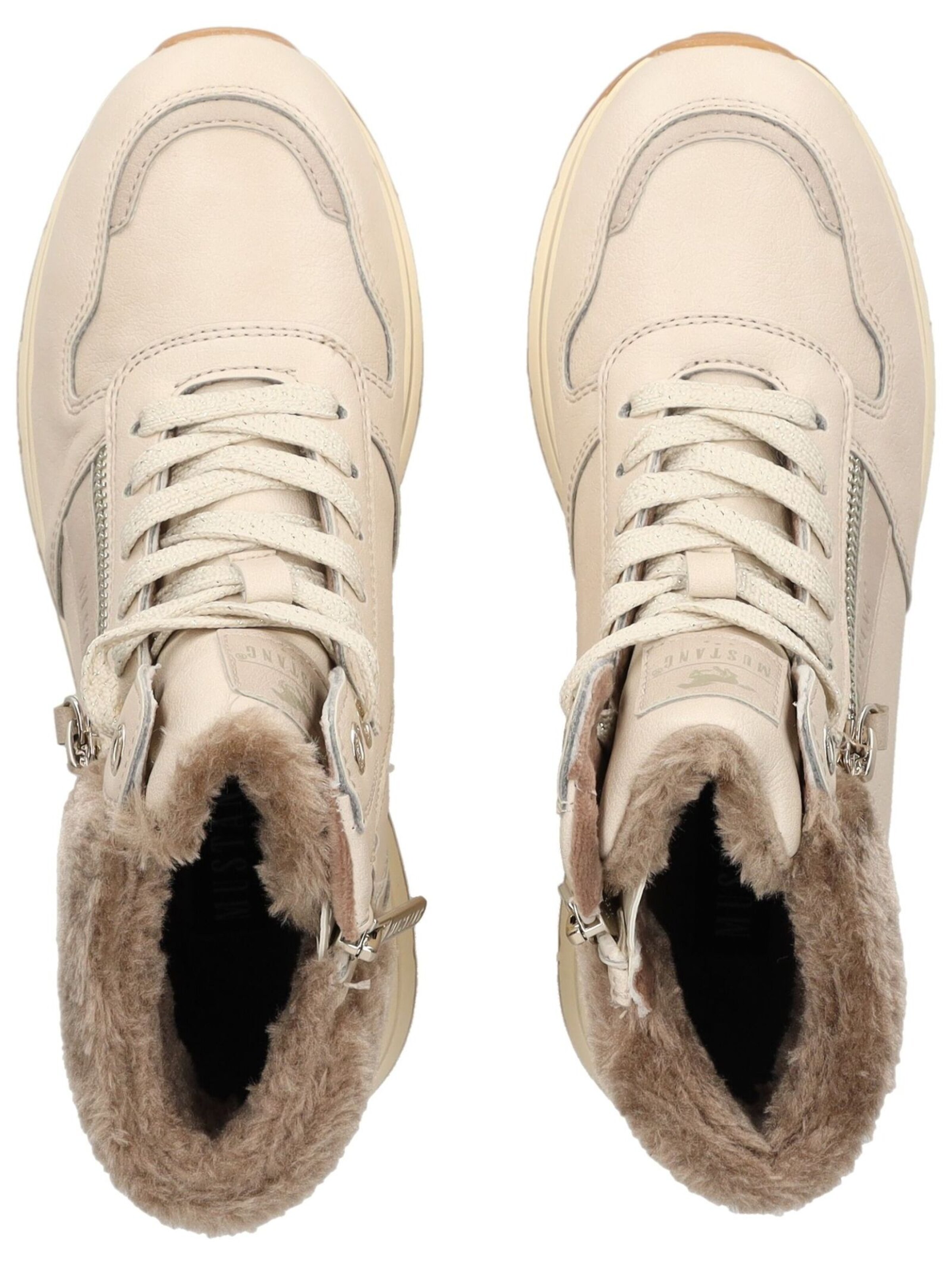 MUSTANG Sneakers hoog in Wit