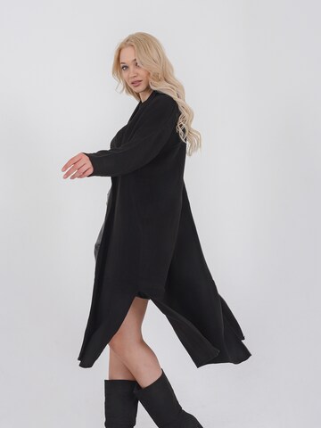 FRESHLIONS Knit Cardigan 'Selina' in Black