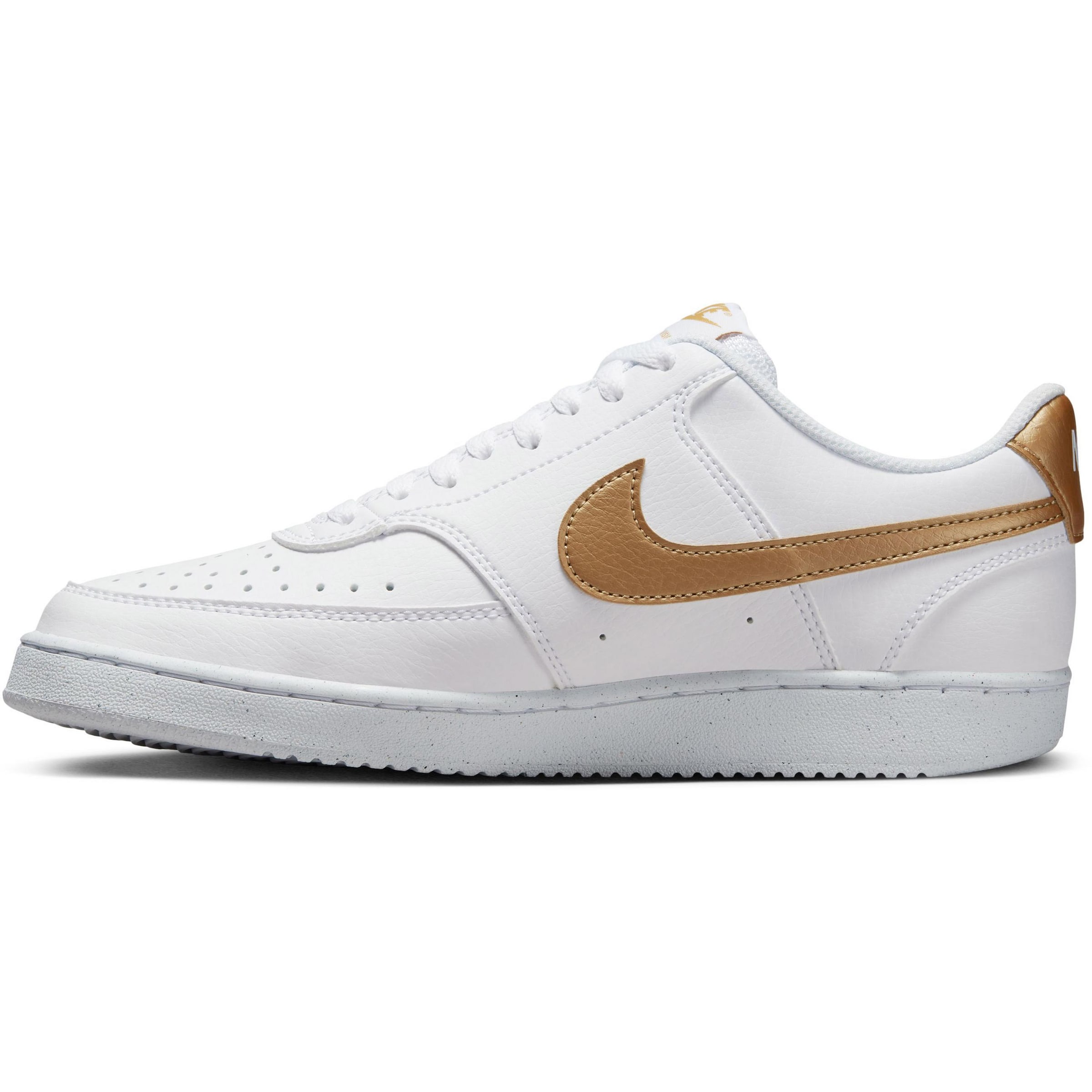 Sneaker low 'Court Vision' Nike Sportswear pe auriu / alb, Vizualizare produs