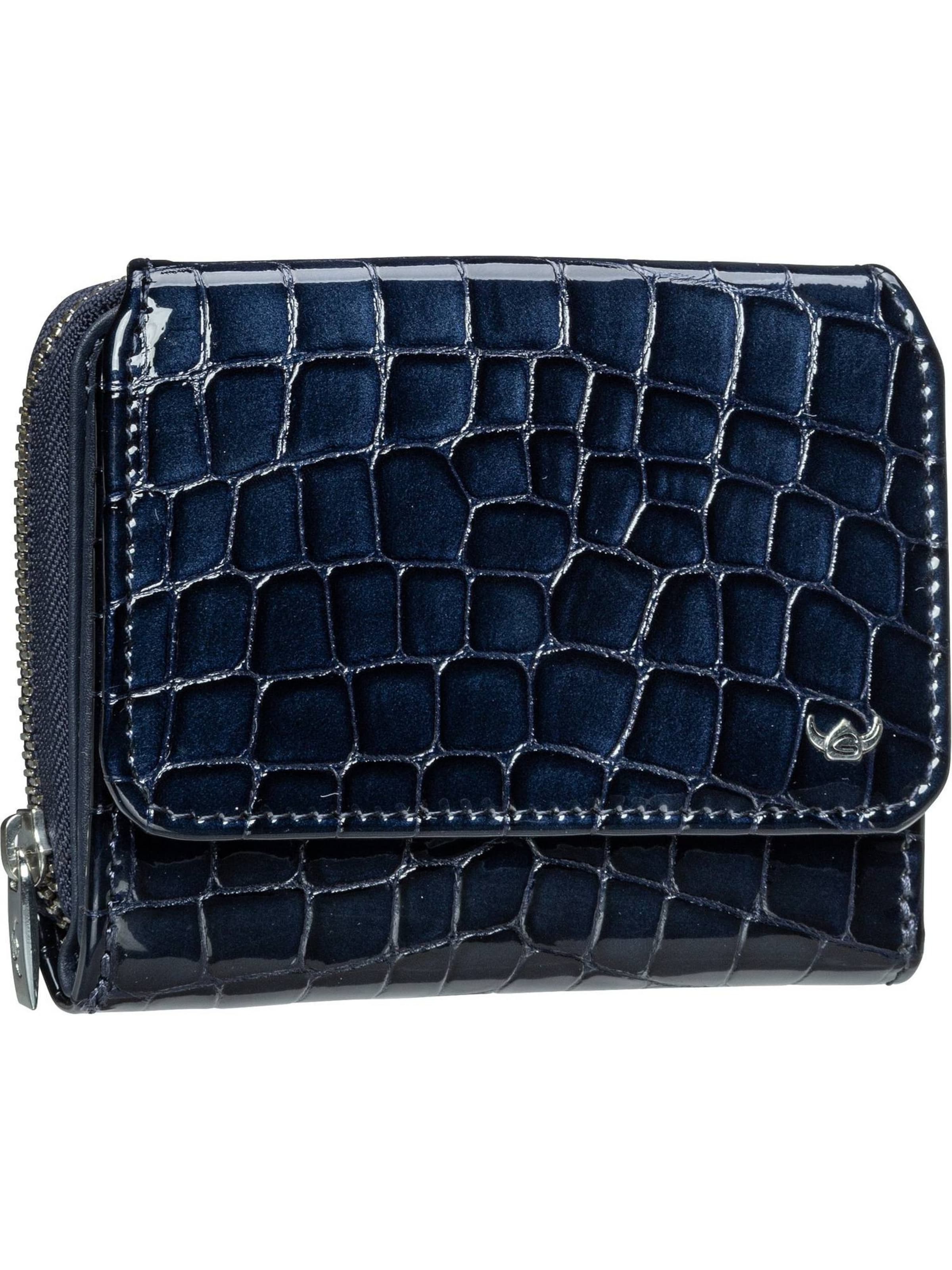 GOLDEN HEAD Geldbörse 'Cayenne' in Blau: Vorderseite