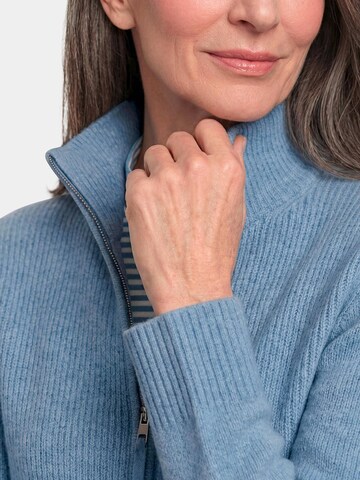 Goldner Knit cardigan in Blue