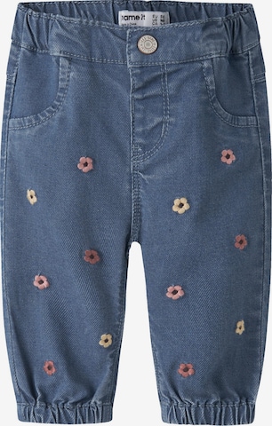 NAME IT - Tapered Vaquero en azul: frente
