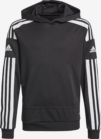 ADIDAS PERFORMANCE Athletic Sweatshirt 'Squadra 21' in Black: front