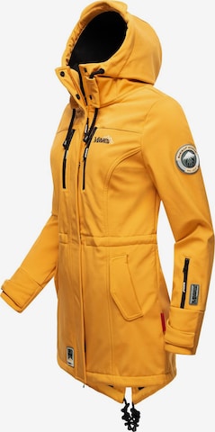 Manteau fonctionnel 'Zimtzicke' MARIKOO en jaune