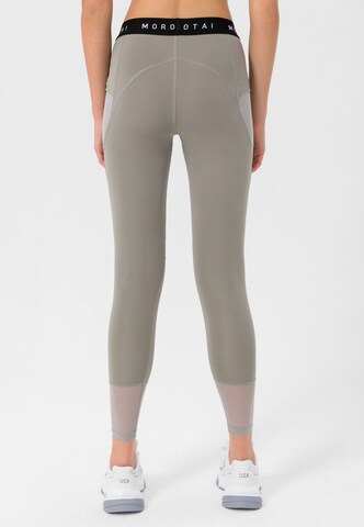 MOROTAI Skinny Workout Pants 'Naka' in Grey