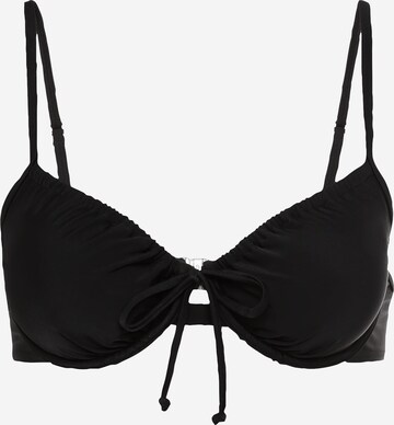 Hauts de bikini 'Gina' LSCN by LASCANA en noir : devant