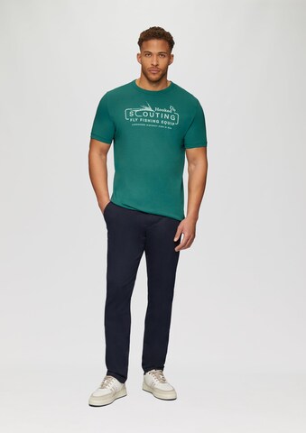 s.Oliver Men Tall Sizes Shirt in Grün