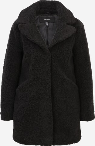 Vero Moda Petite - Abrigo de entretiempo 'Donna' en negro: frente