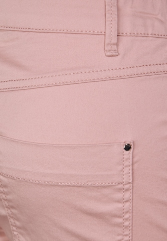 STREET ONE Slimfit Hose in Pink