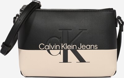 Geantă de umăr Calvin Klein Jeans pe bej / negru, Vizualizare produs