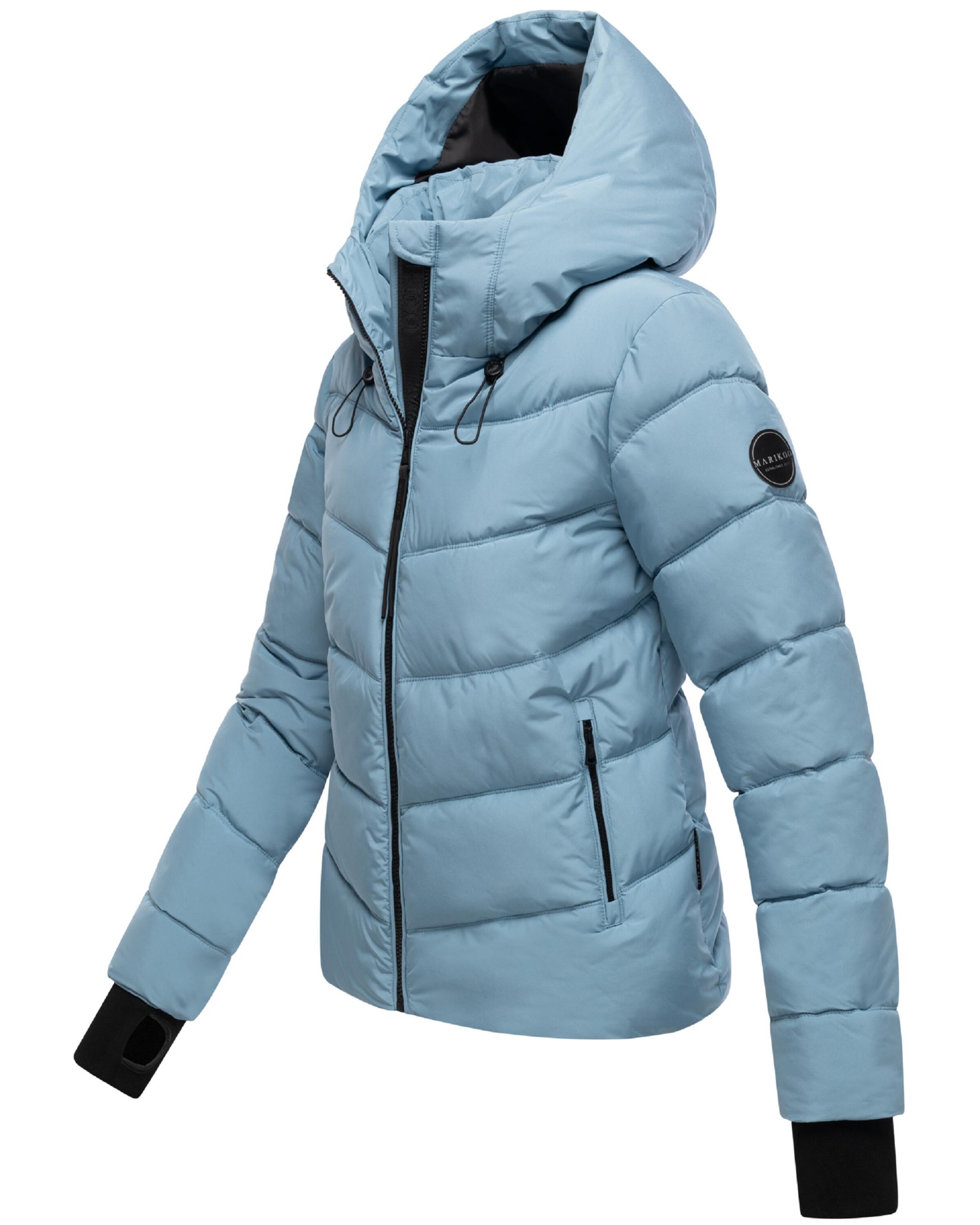 MARIKOO Winterjas in Blauw
