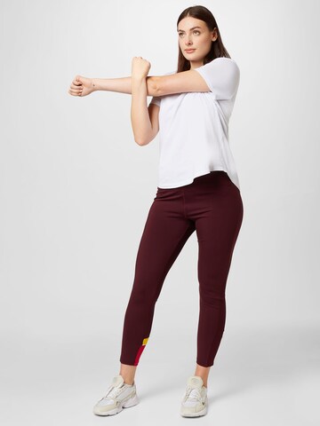 Esprit Sport Curvy Skinny Nadrág - piros