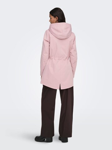 ONLY Tussenparka 'ONLLouise' in Roze