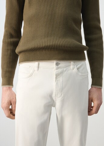 MANGO MAN Regular Jeans 'Patrickc' in White