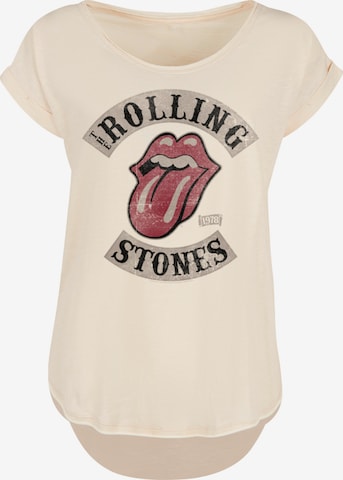 F4NT4STIC Shirt 'The Rolling Stones' in Beige: front