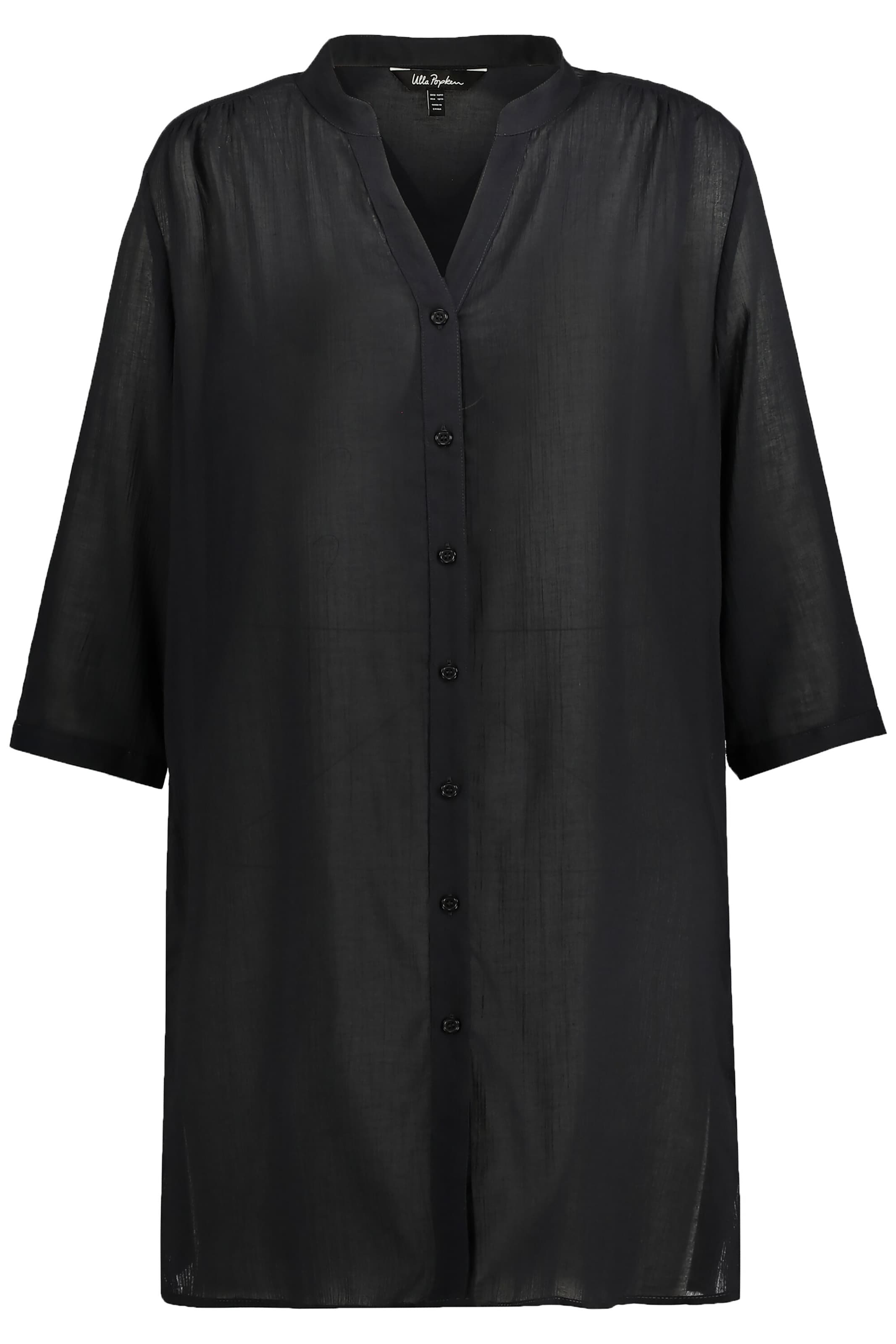 Ulla Popken Bluse in schwarz, Produktansicht