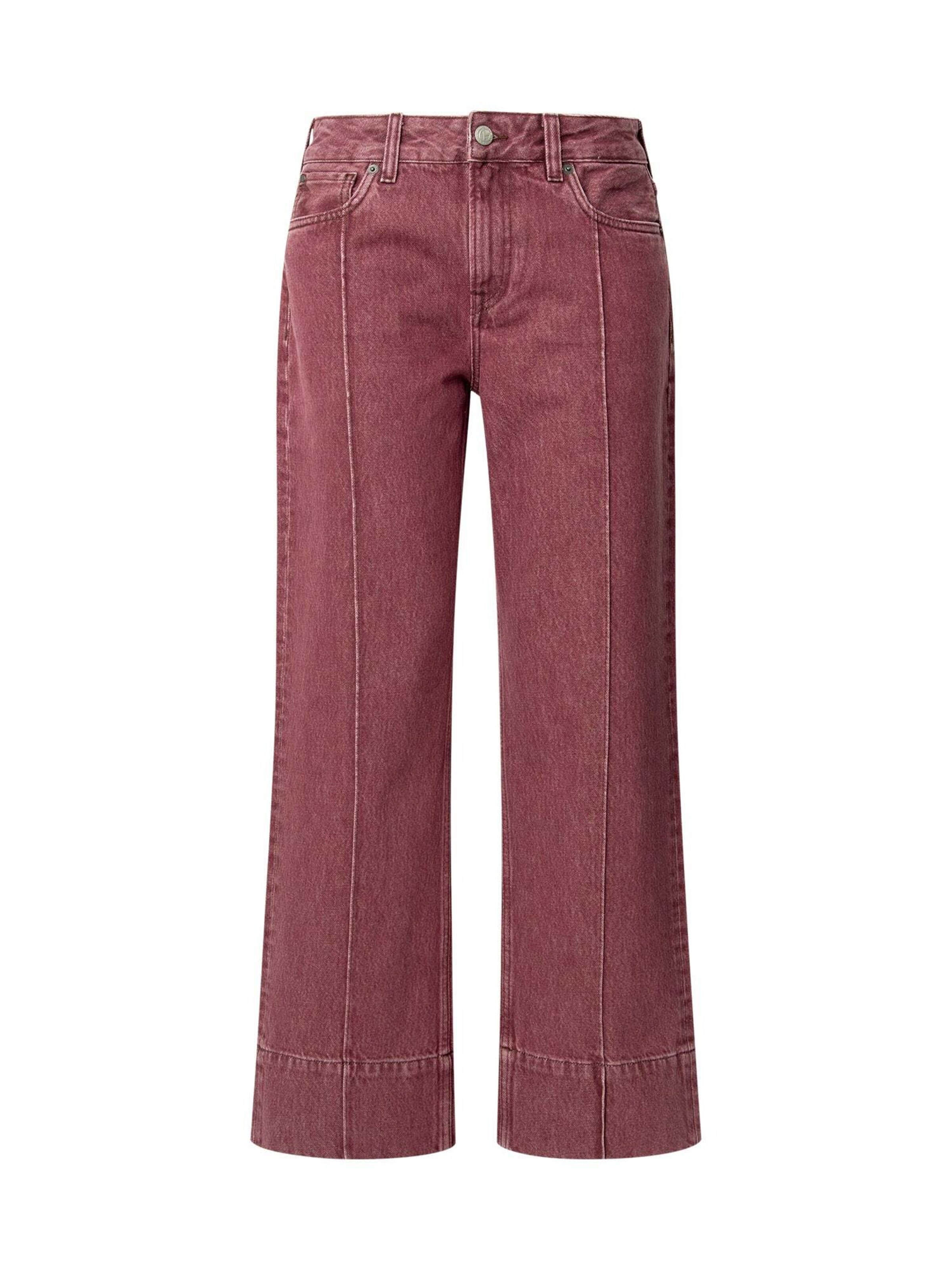 Pepe Jeans Loosefit Jeans in Rot: Vorderseite