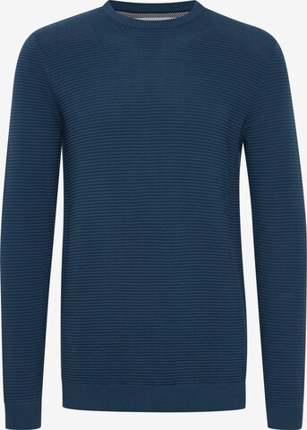 !Solid Sweater 'Nicholas' in Blue: front