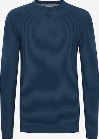 !Solid Sweater 'Nicholas' in Blue: front