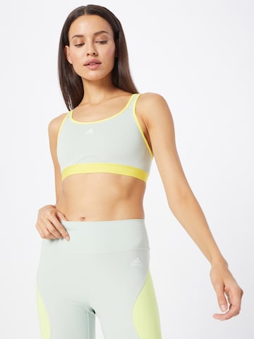 Bustieră Sutien 'Tlrd Move High-Support' de la ADIDAS SPORTSWEAR pe verde: față