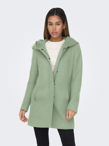 ONLY Between-Seasons Coat 'ONLSedona' in Green: front