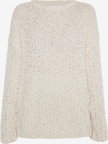 Pull-over 'Lynnea' usha WHITE LABEL en beige : devant