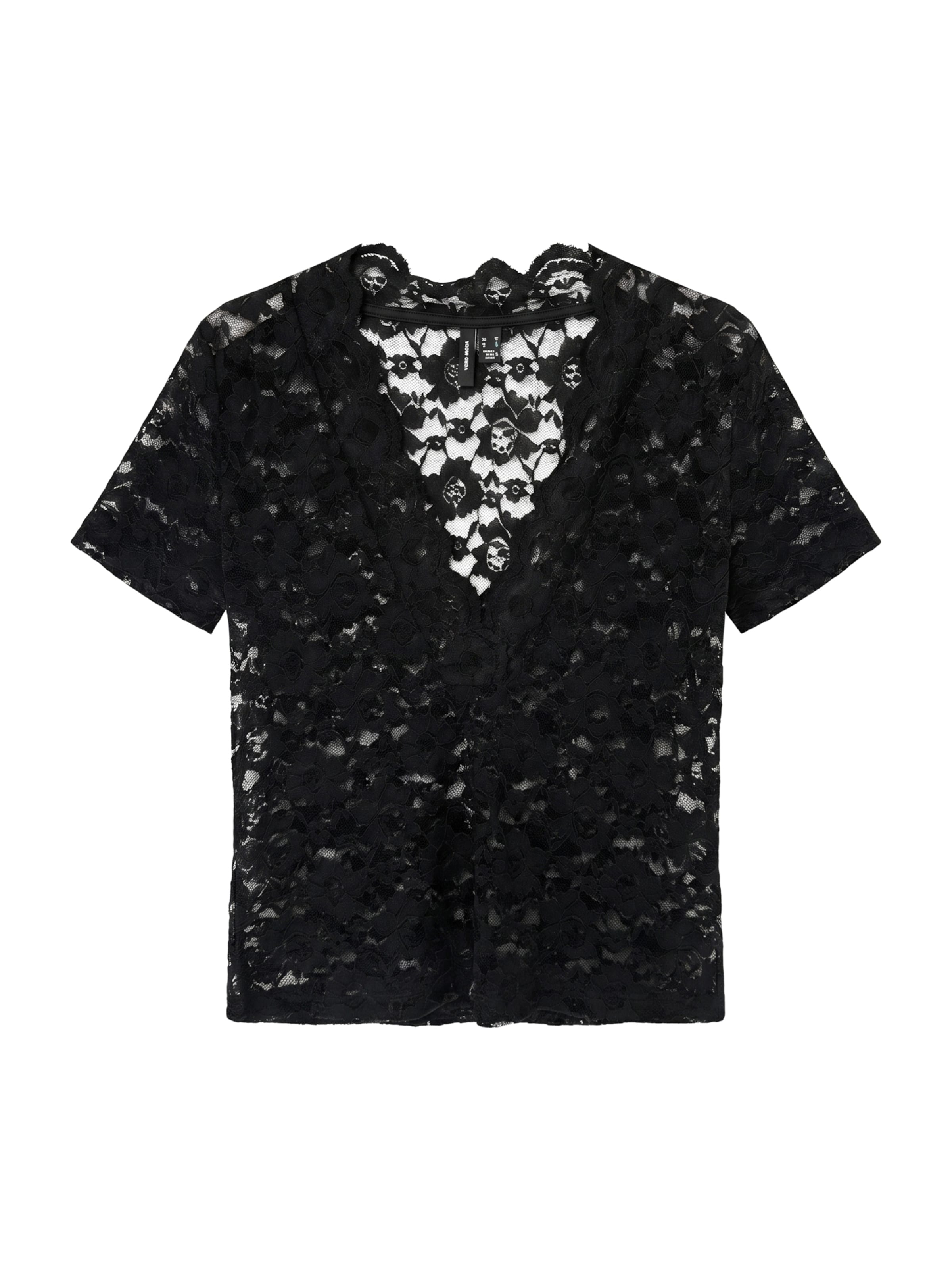 VERO MODA Blúz 'VMDEA' - fekete: elől