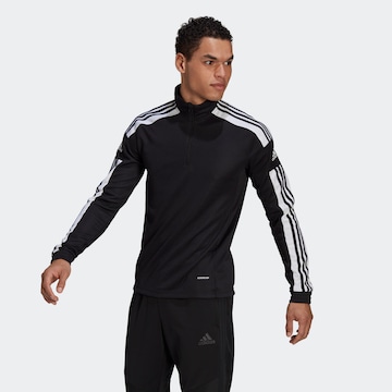 Skinny Hanorac sport 'Squadra 21 ' de la ADIDAS SPORTSWEAR pe negru: față