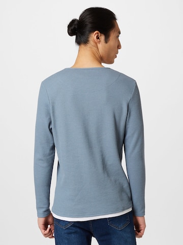 Key Largo Shirt 'SANDRO' in Blau