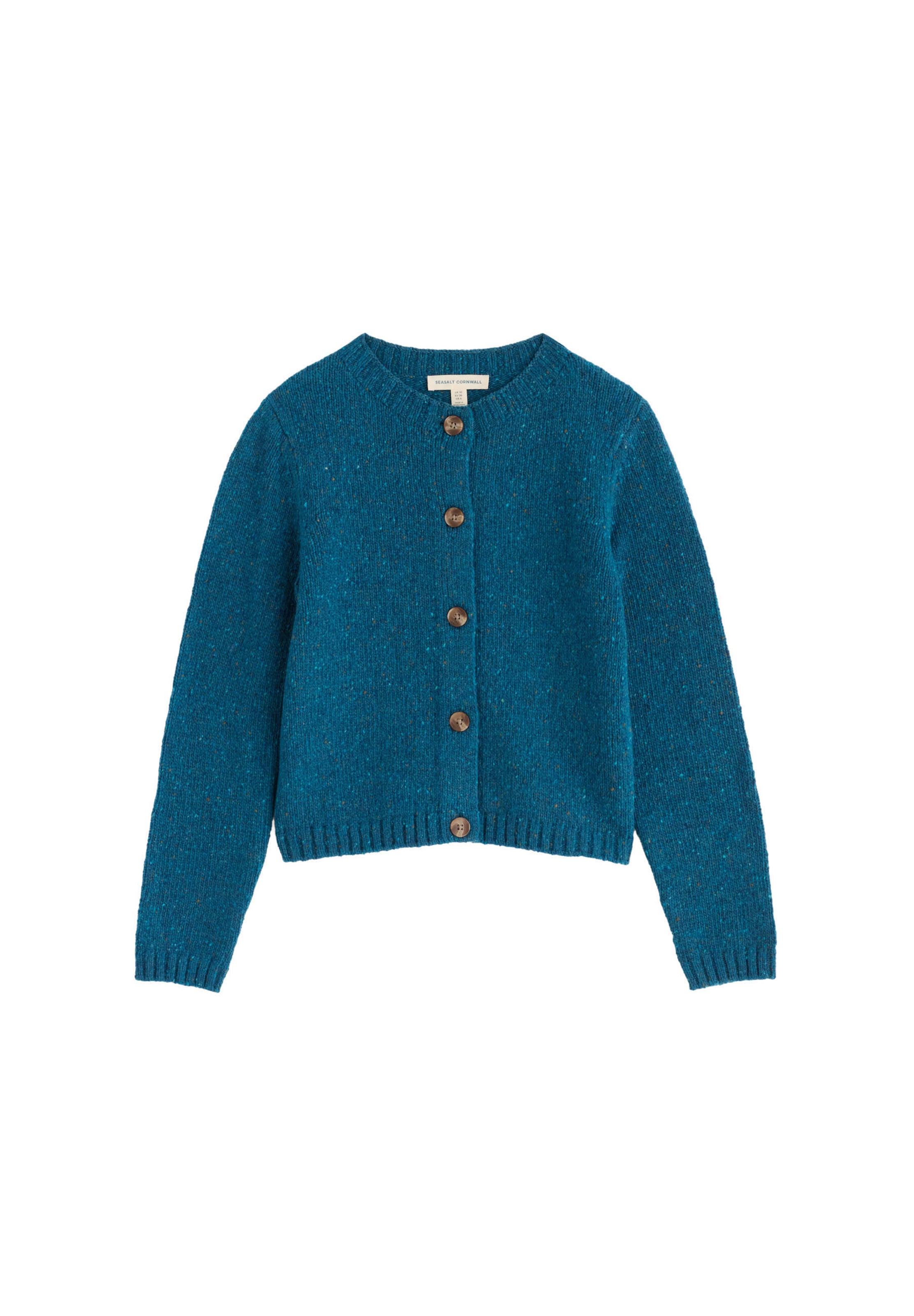 Cardigan ' Dawson Pick ' Seasalt Cornwall en bleu : devant