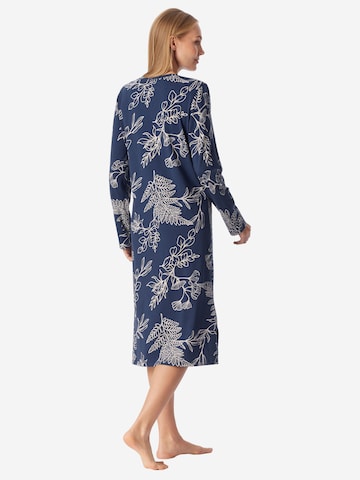 SCHIESSER Nachthemd ' Comfort Essentials ' in Blauw